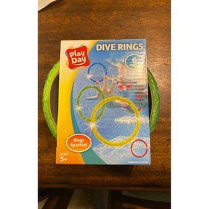 PLAY DAY DIVE RINGS 6 PIECES POOL